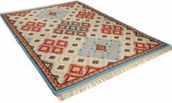 Hot Teppich KELIM-ROYAL beige Wollteppiche