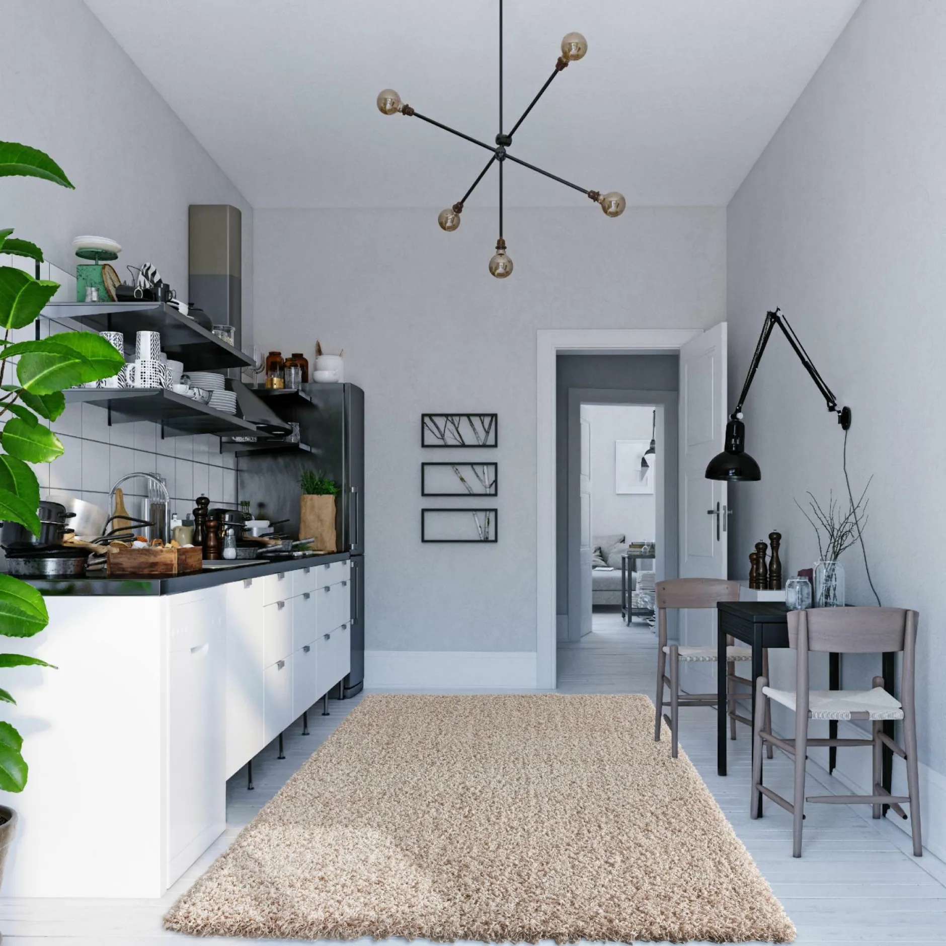 Outlet Teppich LOCA NEW Langflor Teppiche