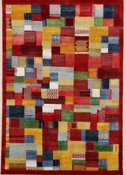 Sale Teppich LORRI Nomad rot/multi Gabbeh Teppiche