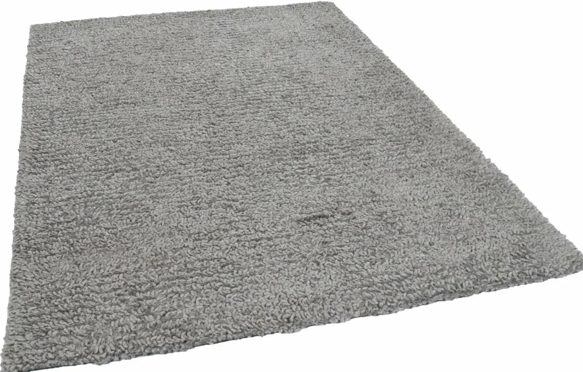 Discount Teppich MERANO grau Wollteppiche