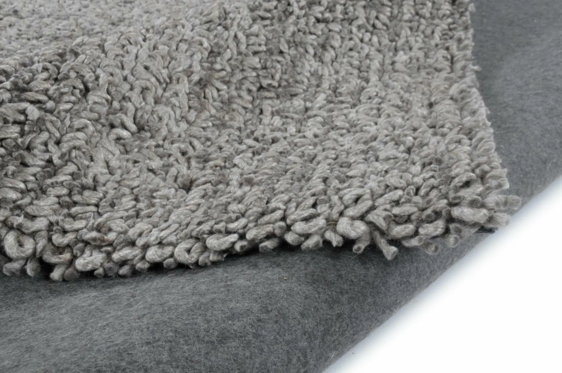 Discount Teppich MERANO grau Wollteppiche