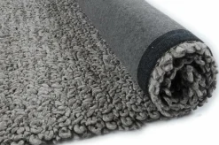 Discount Teppich MERANO grau Wollteppiche