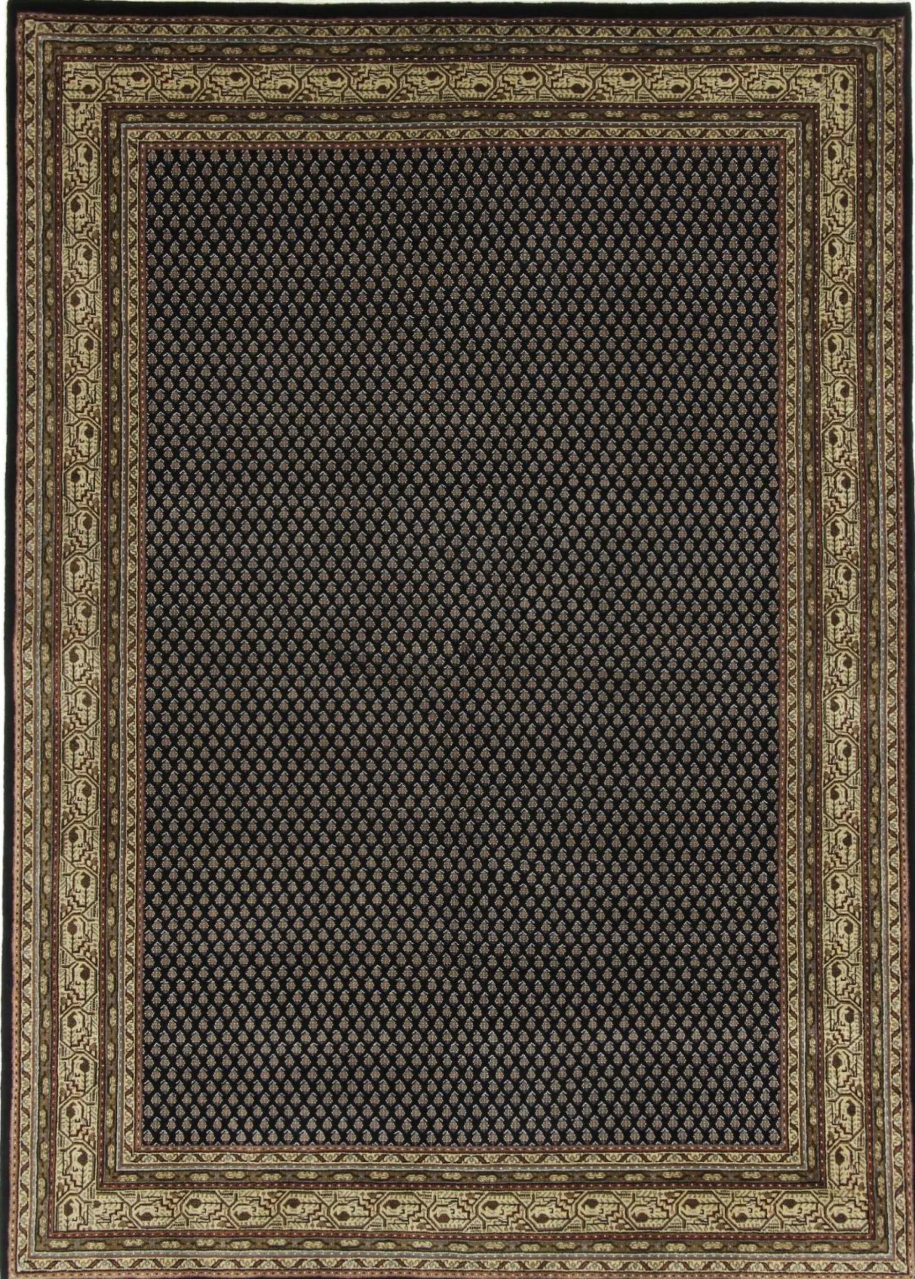 Best Teppich MIR schwarz Klassische Orientteppiche