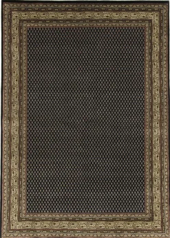 Best Teppich MIR schwarz Klassische Orientteppiche