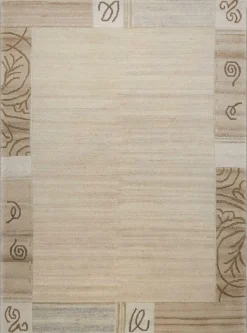 Clearance Teppich NAKARTA beige Nepal Teppiche