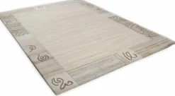 Clearance Teppich NAKARTA beige Nepal Teppiche