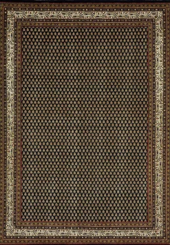 Hot Teppich NARGIS Mir dunkelblau Klassische Orientteppiche