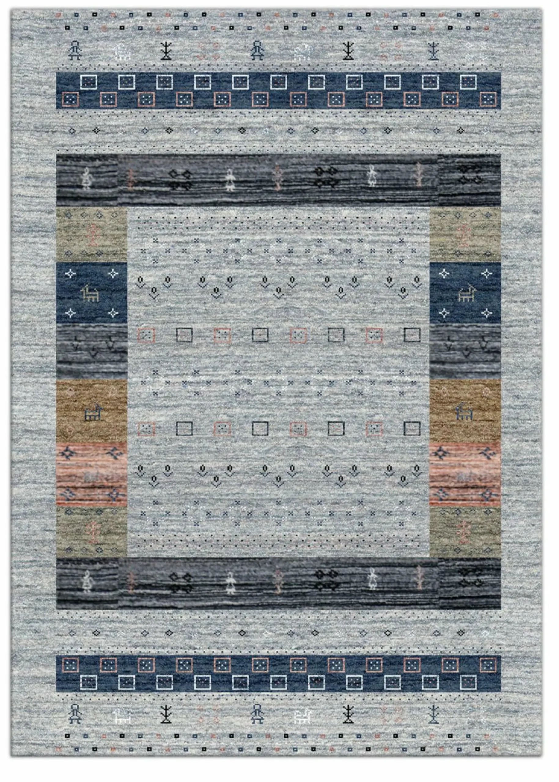 Discount Teppich NEW YORK SUPER 2499 Gabbeh Teppiche