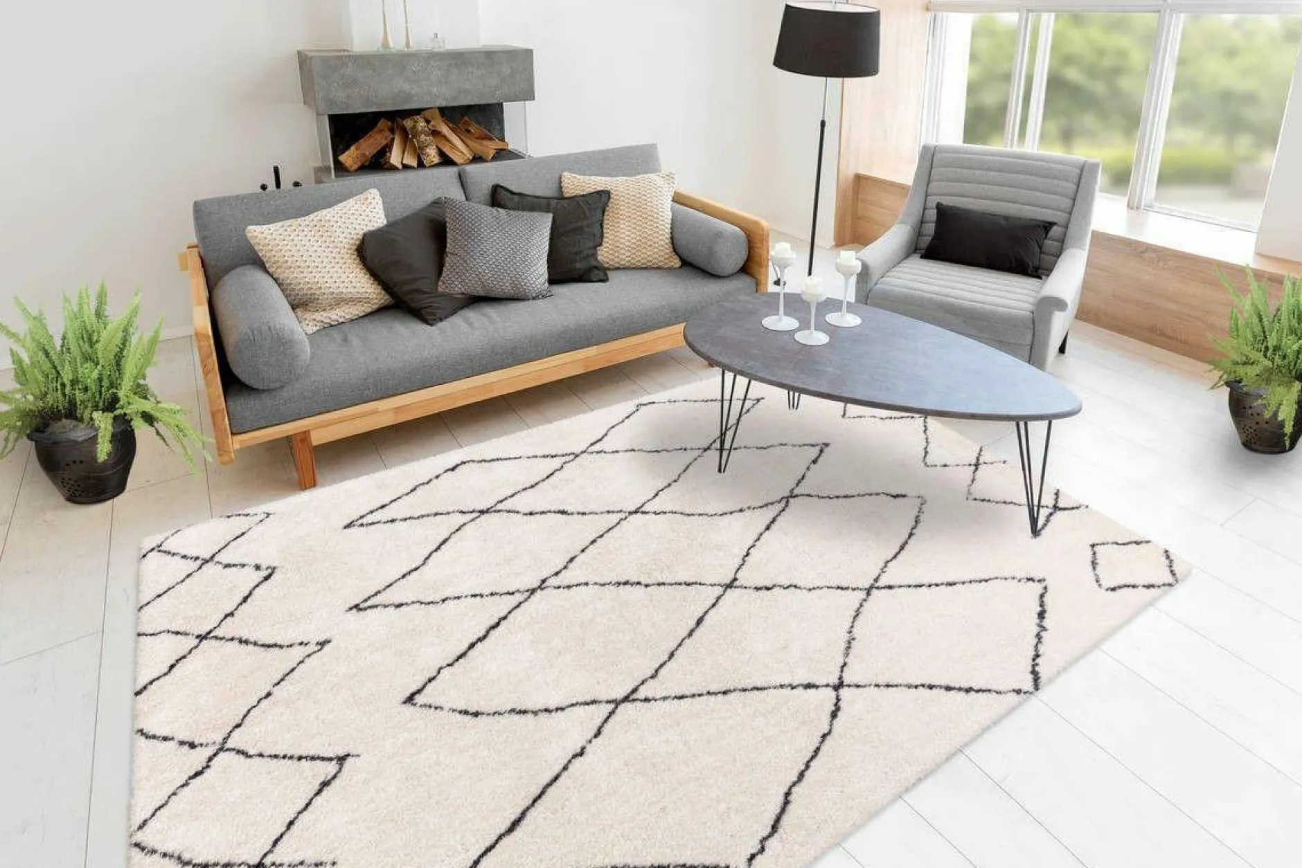 Online Teppich ORLANDO Landhaus Teppiche