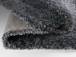 Sale Teppich PHOENIX dunkelgrau Langflor Teppiche