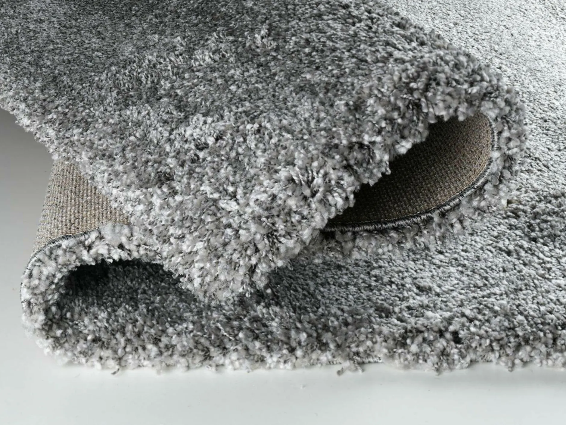 Teppich PHOENIX grau Langflor Teppiche