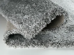 New Teppich PHOENIX grau rd Langflor Teppiche