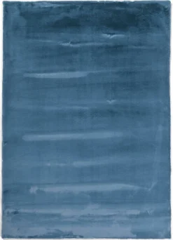 Best Teppich PLUSH blau Langflor Teppiche