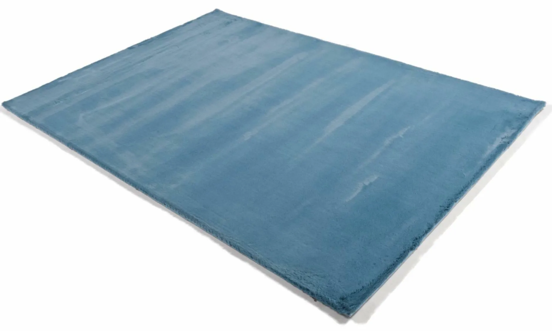 Best Teppich PLUSH blau Langflor Teppiche