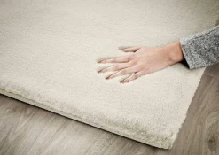 Clearance Teppich PLUSH creme Langflor Teppiche
