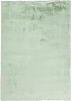 Clearance Teppich PLUSH grün Langflor Teppiche