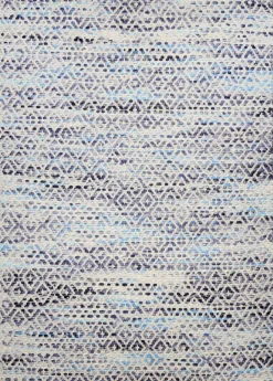 Teppich SMOOTH COMFORT blau Designer Teppiche