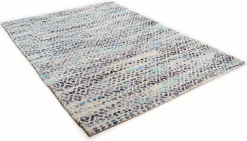 Teppich SMOOTH COMFORT blau Designer Teppiche