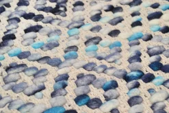 Clearance Teppich SMOOTH COMFORT blau Designer Teppiche