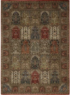 New Teppich SONAM BAKHTYARI rot Klassische Orientteppiche