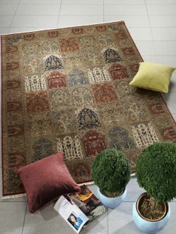 New Teppich SONAM BAKHTYARI rot Klassische Orientteppiche