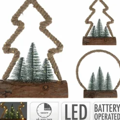 Sale Tischdeko LED Baum/Ring Weihnachtsbeleuchtung|Weihnachtsbäume
