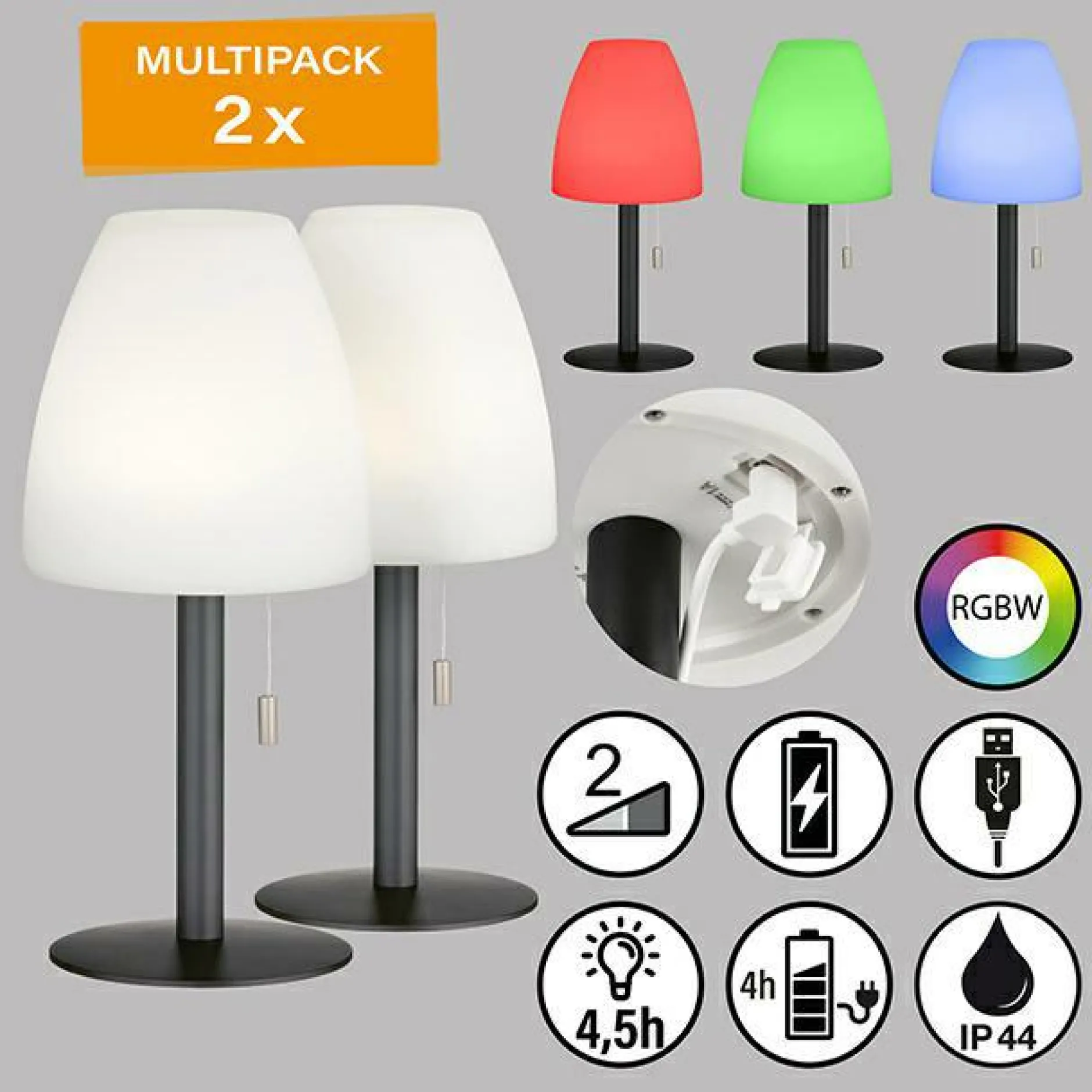 Outlet Tischleuchte FIUMARA Schreibtischleuchten|Tischleuchten