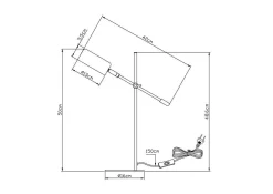 Tischleuchte GIANNA Schreibtischleuchten|Tischleuchten