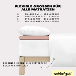 Outlet Topperbezug EASY Jersey Topperbezüge