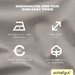 Clearance Topperbezug EASY Jersey Topperbezüge