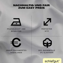 Clearance Topperbezug EASY Jersey Topperbezüge