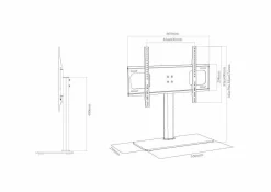 Discount TV Tisch-Standfuß B-TTS 400 Tv- & Mediamöbel|Tv - & Mediamöbel