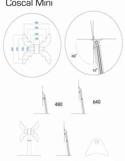 Outlet TV-Standfuß COSCAL MINI Tv- & Mediamöbel|Tv - & Mediamöbel