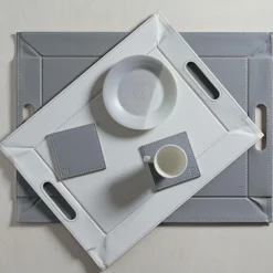 Clearance Untersetzer-Set, 4 teilig Tabletts|Tabletts & Untersetzer