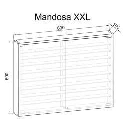 Hot Vitrine MANDOSA Vitrinen