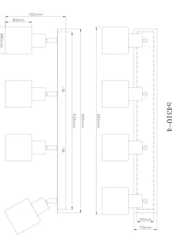 New Wand-/Deckenspot HOLLSY Spotserien