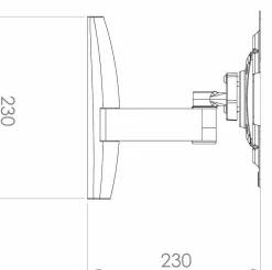 Online Wandhalterung TS 2 Tv- & Mediamöbel|Tv - & Mediamöbel