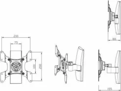 New Wandhalterung TS 1 Tv- & Mediamöbel|Tv - & Mediamöbel