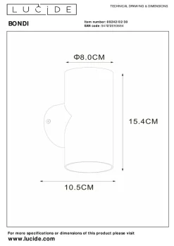 Discount Wandleuchte BONDI Wandleuchten