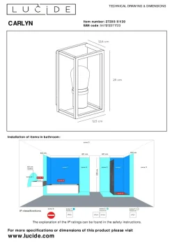Discount Wandleuchte CARLYN Wandleuchten
