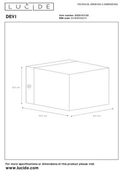 New Wandleuchte DEVI Wandleuchten