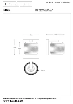 Sale Wandleuchte ERYN Wandleuchten