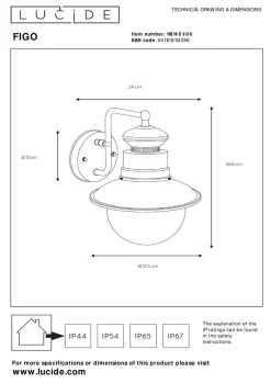 Sale Wandleuchte FIGO Wandleuchten