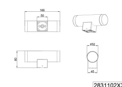 Best Wandleuchte RAY Wandleuchten