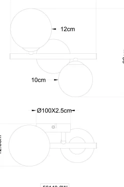 Clearance Wandleuchte RIHA Wandleuchten