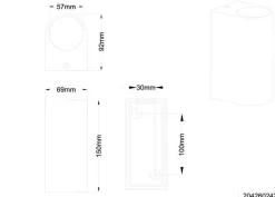 Clearance Wandleuchte ROYA Wandleuchten|Dielenleuchten