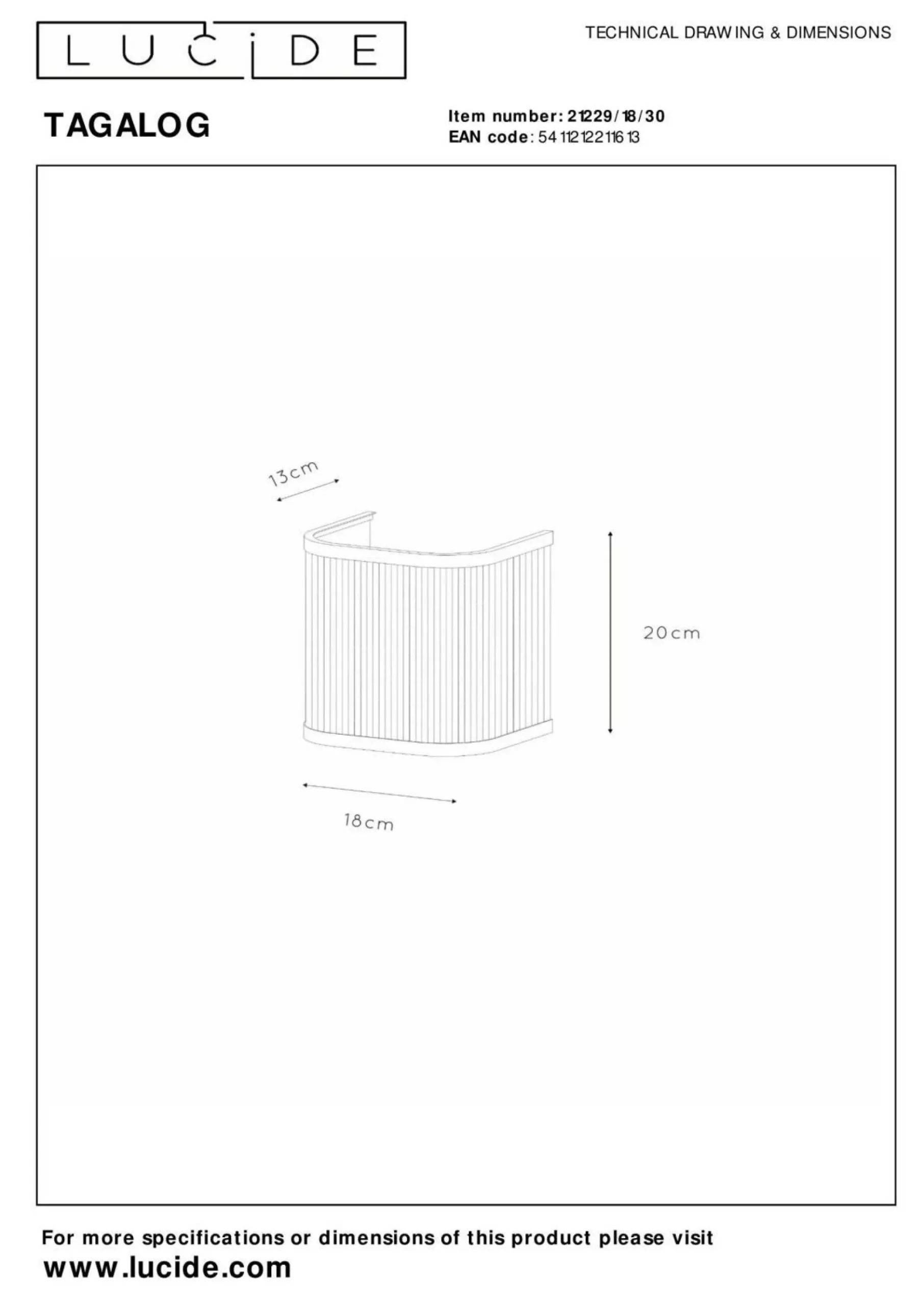 New Wandleuchte TAGALOG Wandleuchten