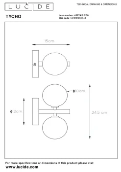New Wandleuchte TYCHO Wandleuchten