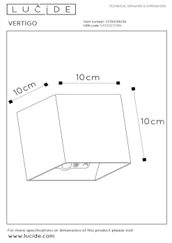 Sale Wandleuchte VERTIGO Wandleuchten