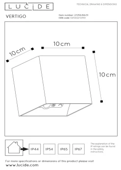 Discount Wandleuchte VERTIGO Wandleuchten